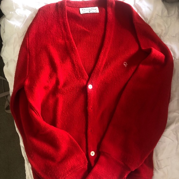 *SOLD* Auth. VINTAGE DESIGNER “Dior” Sweater - Picture 2 of 6